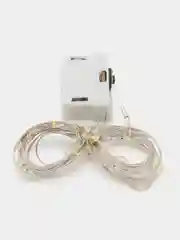 Золотой гирлянда Нить 2 м, роса, IP20, серебристая нить, 20 LED