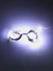 Золотой гирлянда Нить 2 м, роса, IP20, серебристая нить, 20 LED