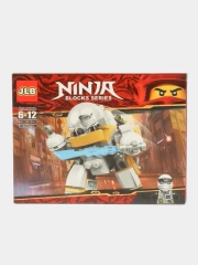 Конструктор блочный "Герои Ниндзяго" (Ninjago Heroes), 4 вида героев, для мальчиков