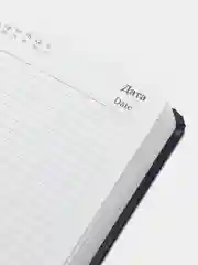 Темно-синий ежедневник недатированный А6 (100 х 150 мм) BRAUBERG Select, балакрон, 160 л