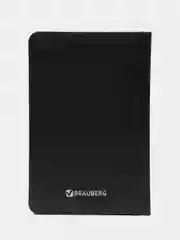 Темно-синий ежедневник недатированный А6 (100 х 150 мм) BRAUBERG Select, балакрон, 160 л