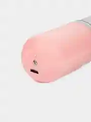 Розовый увлажнитель воздуха для лица и тела, портативный, с подсветкой, USB