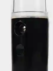Черный увлажнитель воздуха для лица и тела, портативный, с подсветкой, USB