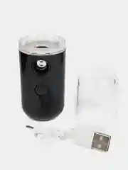 Черный увлажнитель воздуха для лица и тела, портативный, с подсветкой, USB