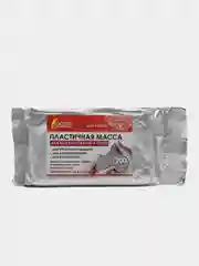 Паста (масса) для моделирования и лепки Остров Сокровищ, 200 г, самозатвердевающая, серая
