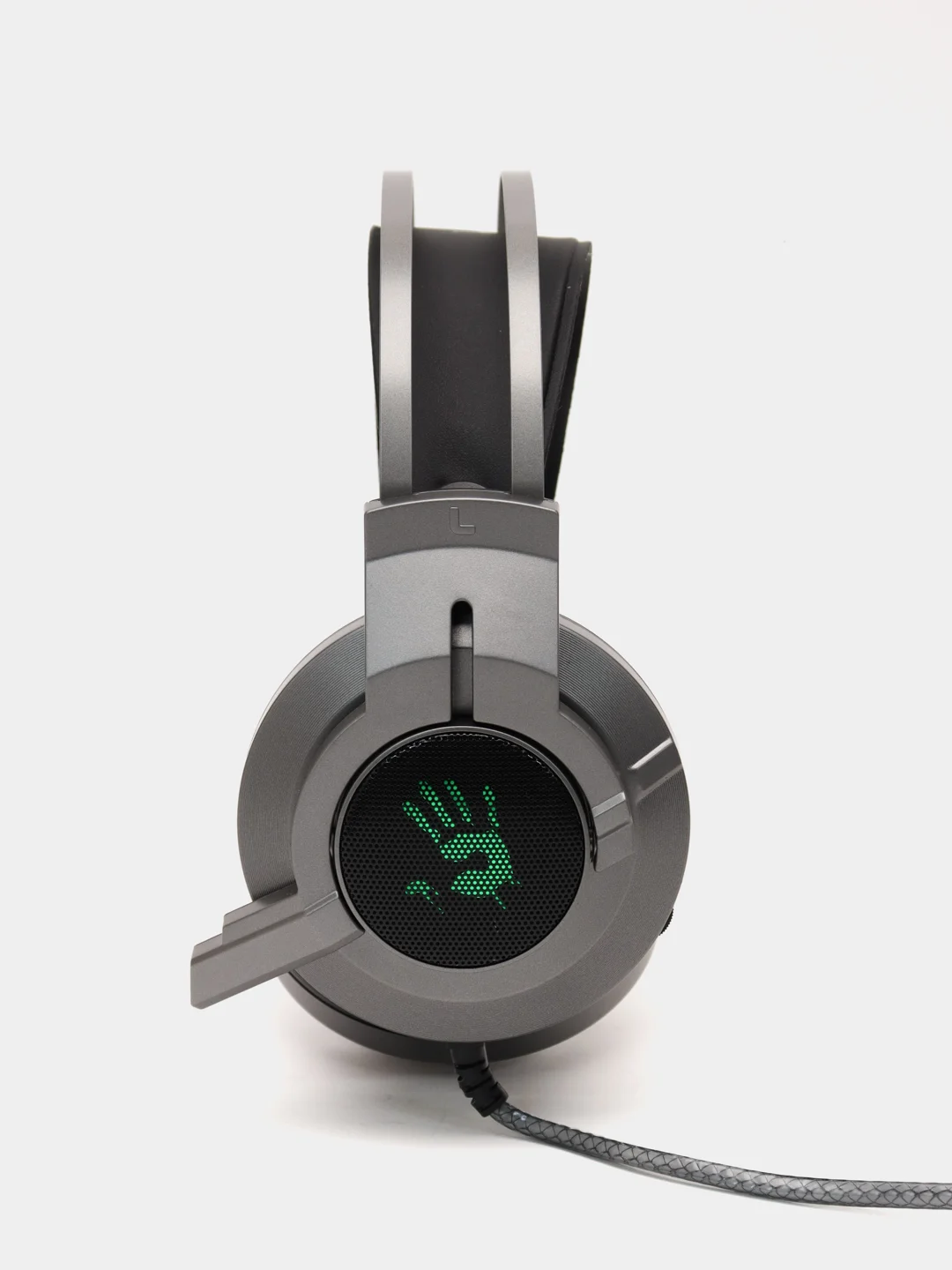 Игровые наушники с микрофоном A4Tech Bloody G437, черные, 1.8 м, мониторные, G437