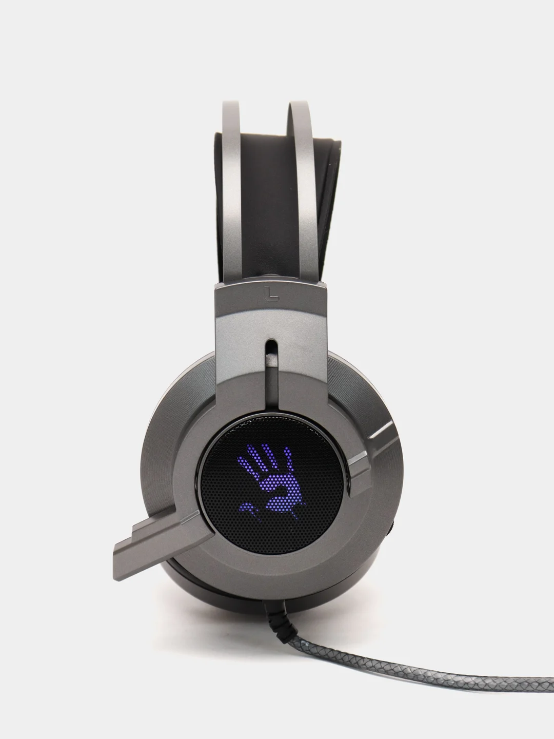 Игровые наушники с микрофоном A4Tech Bloody G437, черные, 1.8 м, мониторные, G437