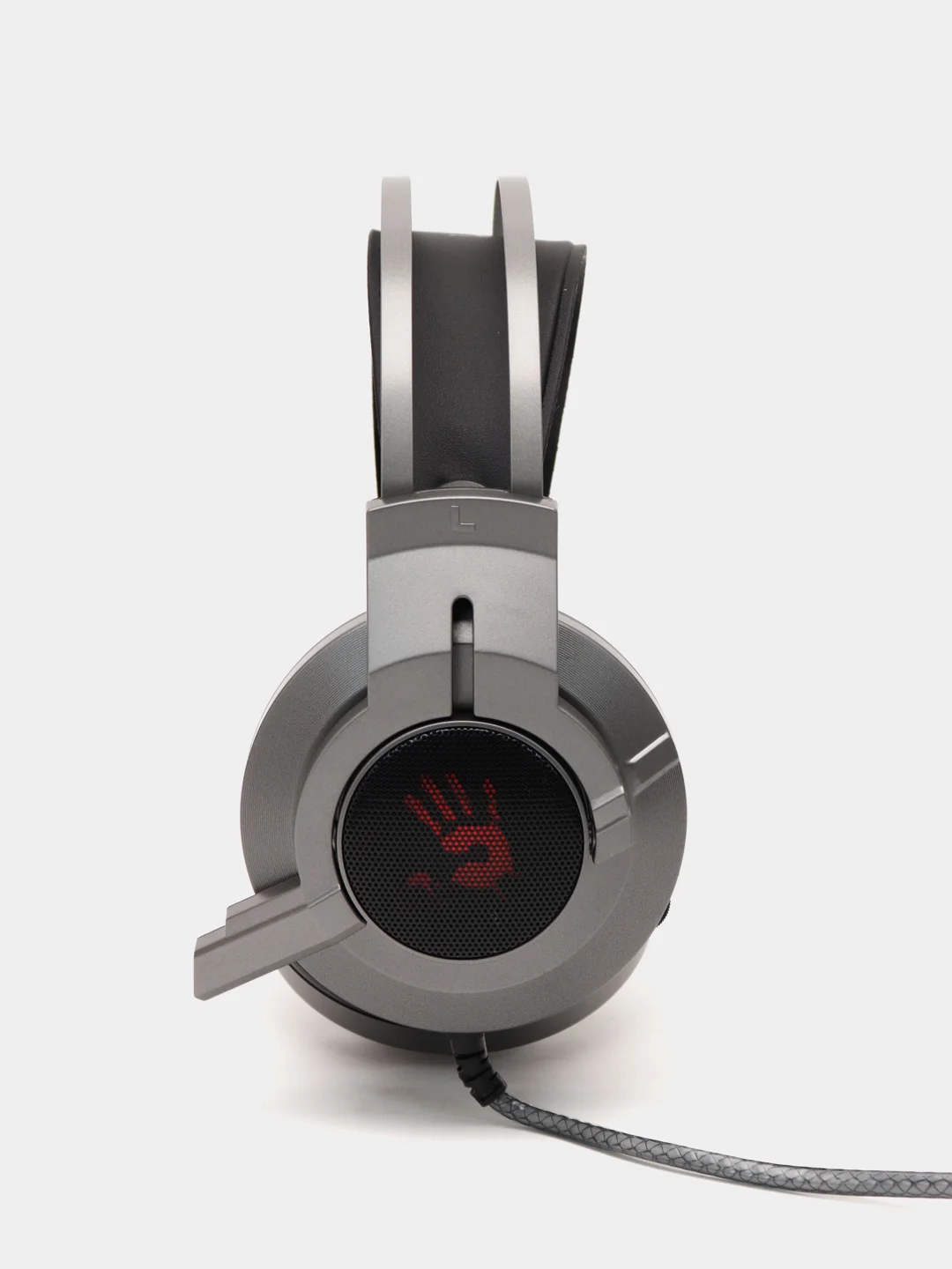 Игровые наушники с микрофоном A4Tech Bloody G437, черные, 1.8 м, мониторные, G437