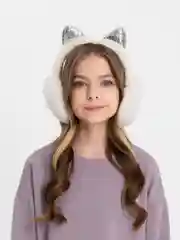 Наушники утепленные, осенние, с ушками