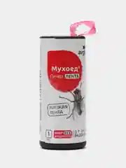 Набор 4 шт, липкая лента от мух, Мухоед