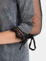 Серебряный платье новогоднее с люрексом