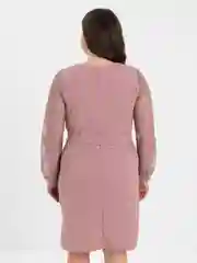 Коралловый меланж платье женское легкое летнее, большие размеры
