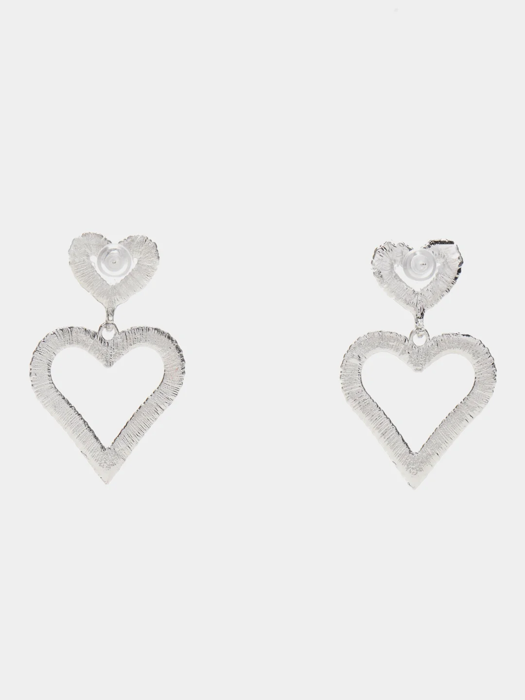Серебряный серьги со стразами, вечерние, длинные, новогодние
