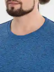 Синий футболка мужская хлопковая