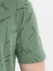 Зеленый футболка мужская, хлопковая, большие размеры