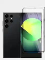Белый стекло для Samsung Galaxy S24, Ultra, Plus защитное BROSCORP олеофобное матовое антишпион