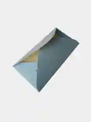Желтый конверт для денег подарочный