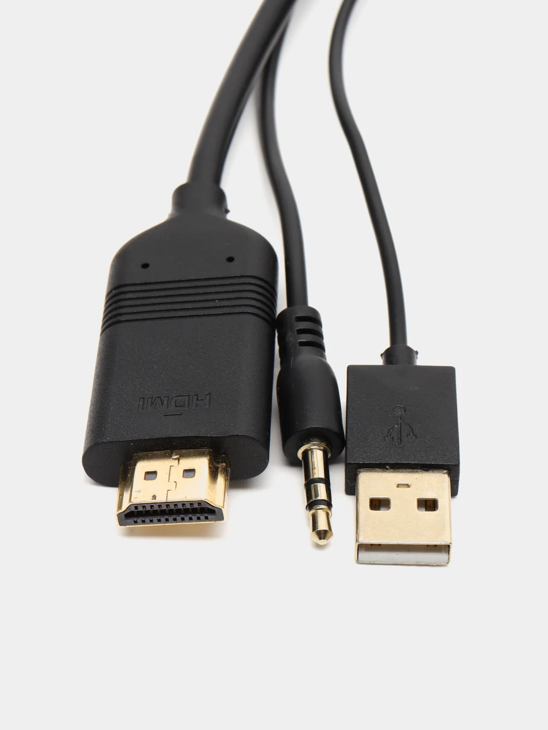 Кабель конвертер VGA на HDMI c audio