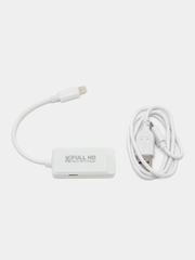 Переходник для IOS на hdmi 2k с питанием