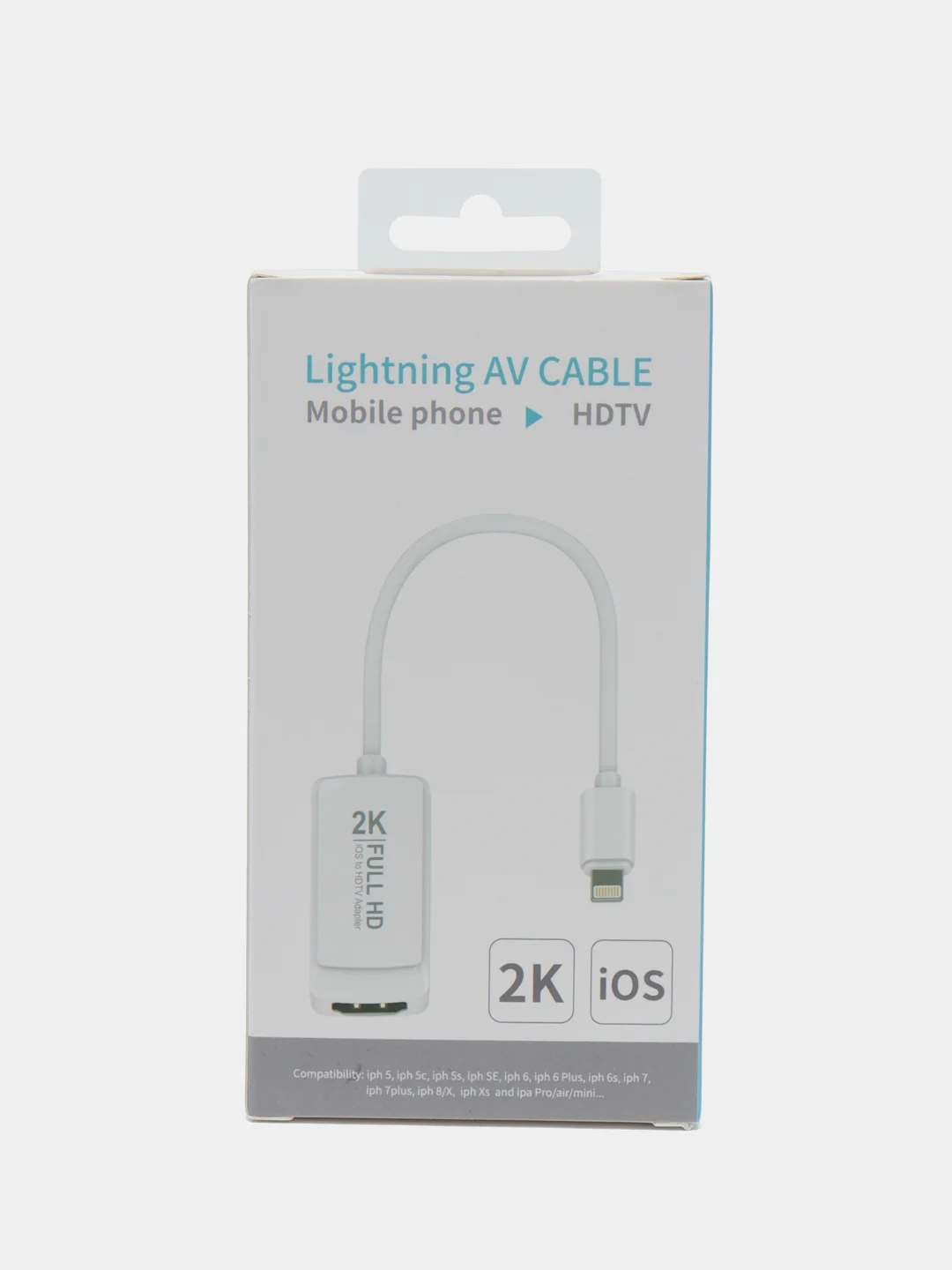Переходник для IOS на hdmi 2k с питанием