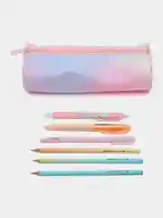Подарочный набор канцелярии для школьника, 63 предмета, Brauberg Pastel, 880952