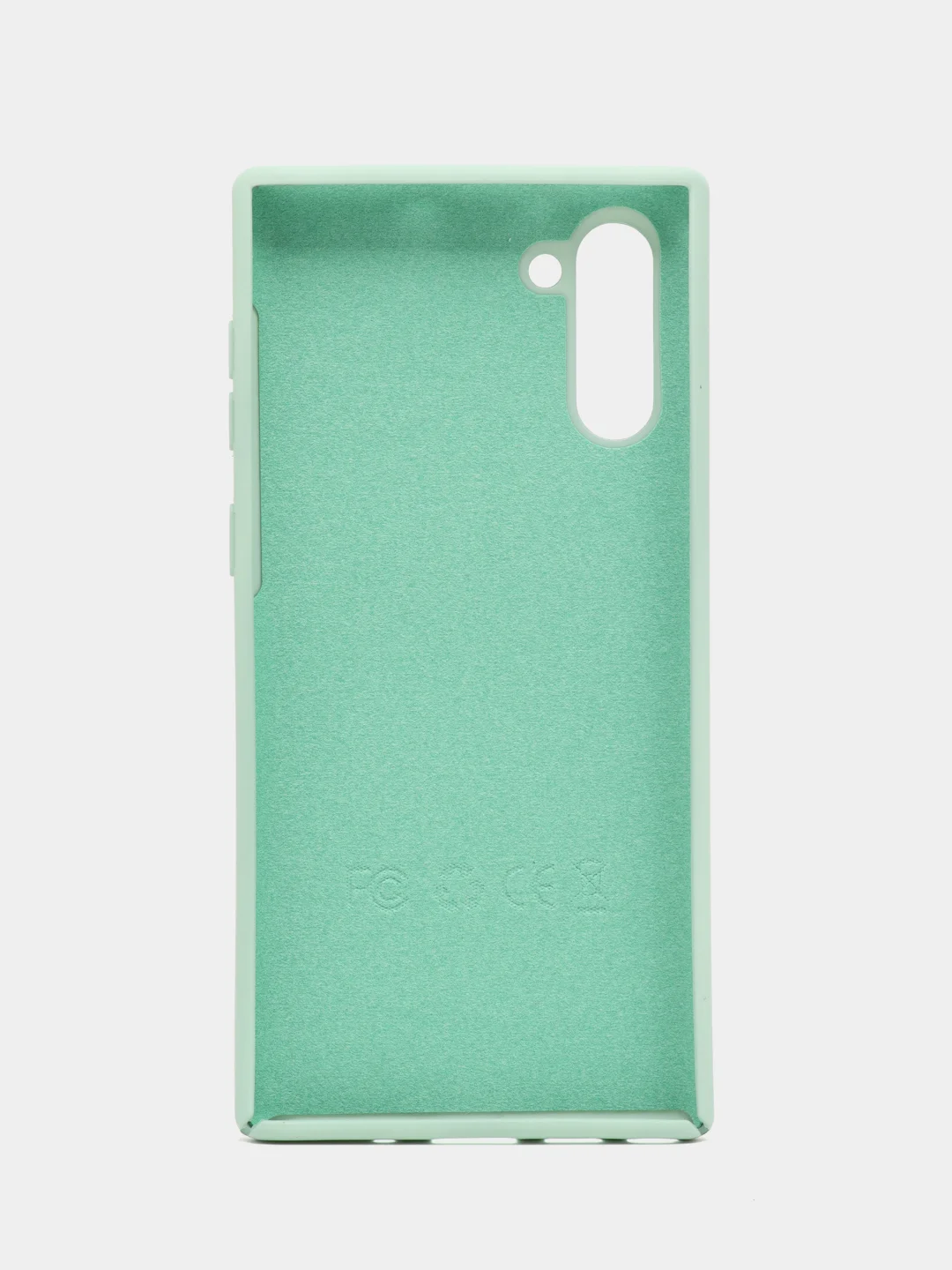 Бирюзовый чехол Накладка "Soft-touch" с перфорацией для Xiaomi Redmi 7/6a/7a/8A/K20/8/Note10/Mi10