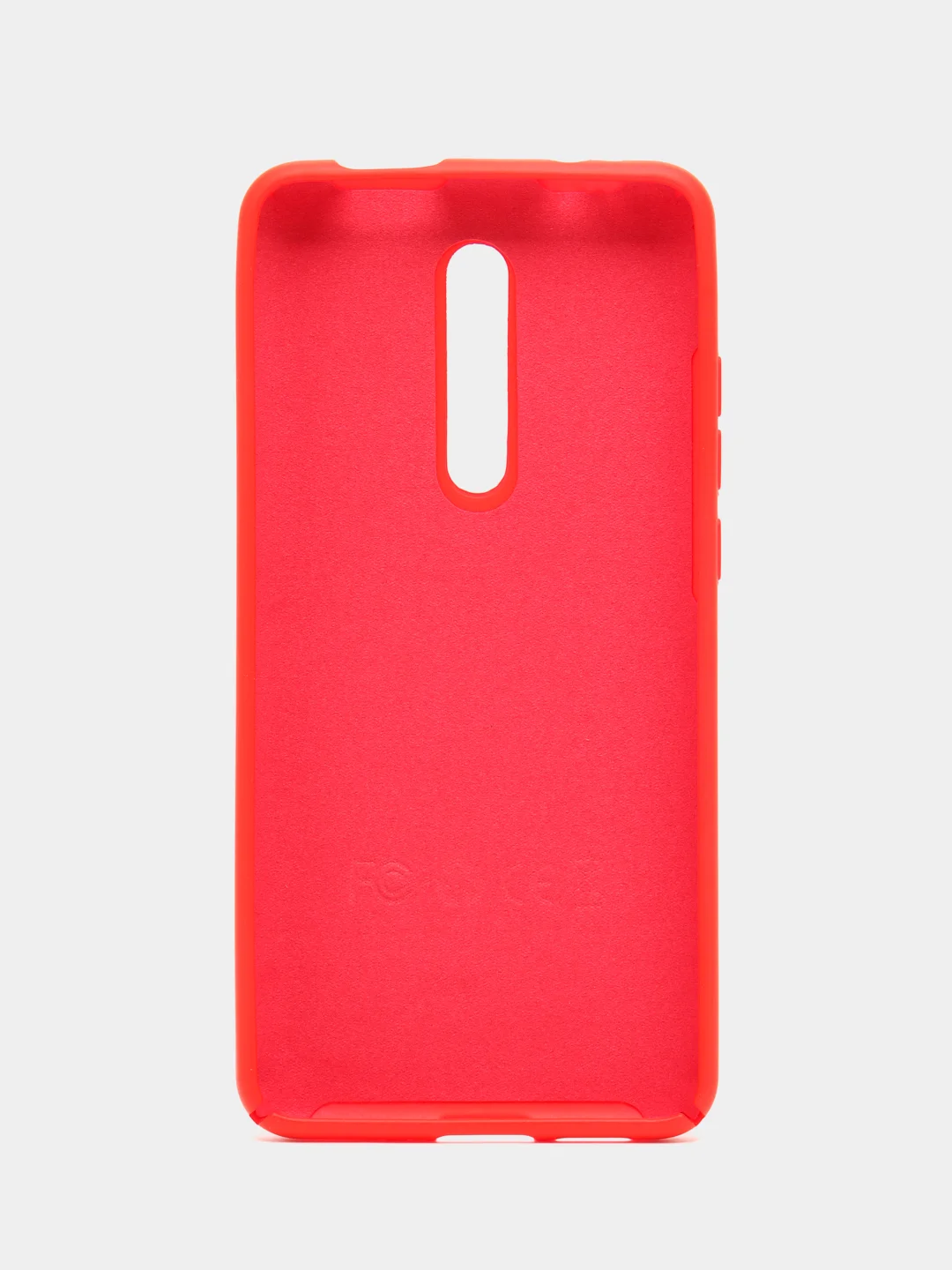 Красный чехол Накладка "Soft-touch" с перфорацией для Xiaomi Redmi 7/6a/7a/8A/K20/8/Note10/Mi10