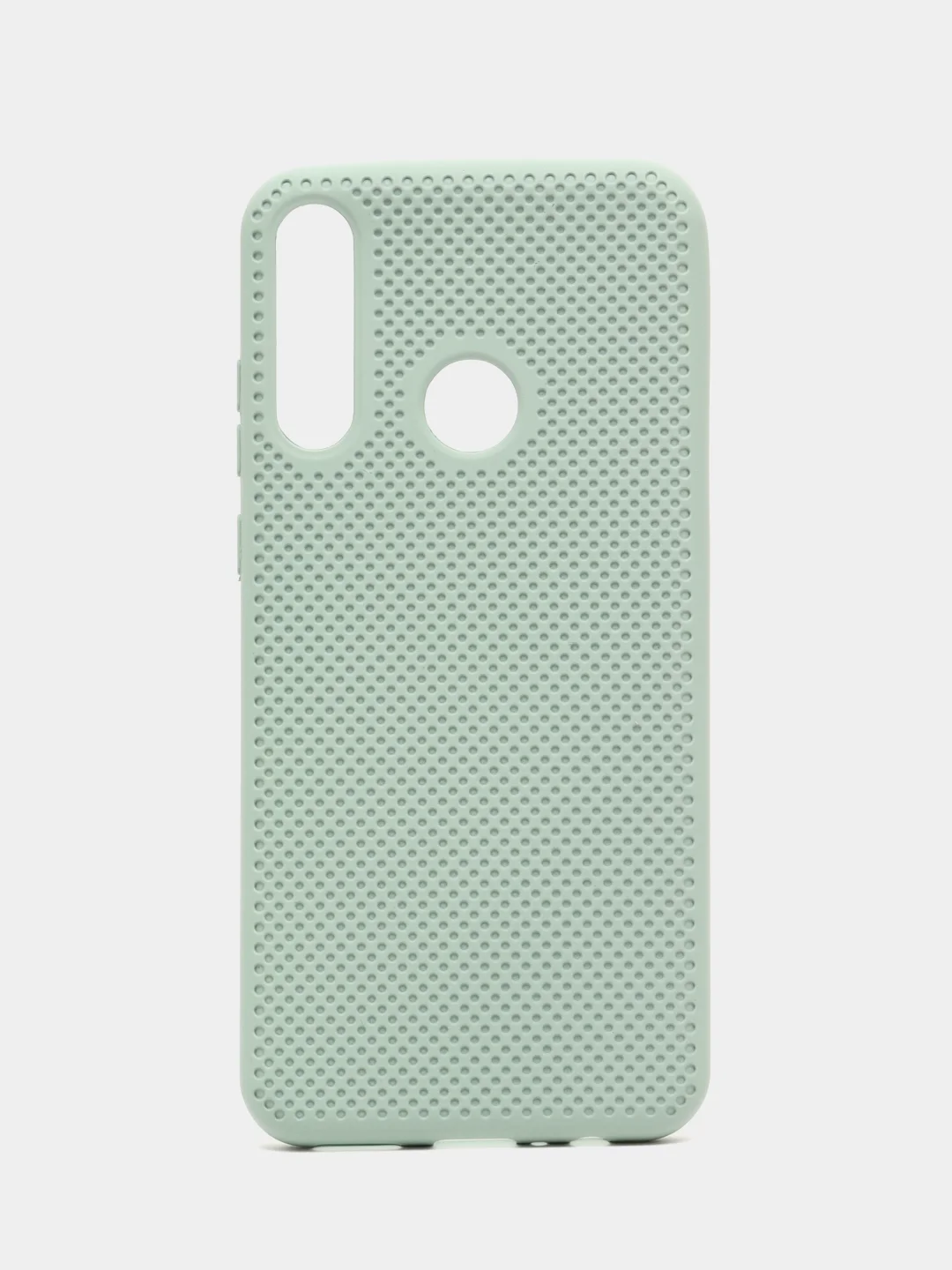 Бирюзовый чехол Накладка "Soft-touch" с перфорацией для Honor 9C/9A/Y6P/P40 Lite/Y8P/9S/Y5P