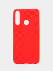 Красный чехол Накладка "Soft-touch" с перфорацией для Honor 9C/9A/Y6P/P40 Lite/Y8P/9S/Y5P