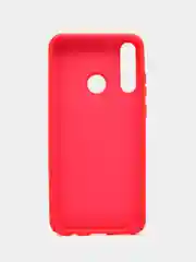 Красный чехол Накладка "Soft-touch" с перфорацией для Honor 9C/9A/Y6P/P40 Lite/Y8P/9S/Y5P
