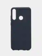 Синий меланж чехол Накладка "Soft-touch" с перфорацией для Honor 9C/9A/Y6P/P40 Lite/Y8P/9S/Y5P