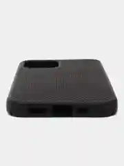Черный чехол-накладка "Soft-touch" с перфорацией для iPhone 11 Pro/11 Pro Max/12/12Pro/12 Pro Max