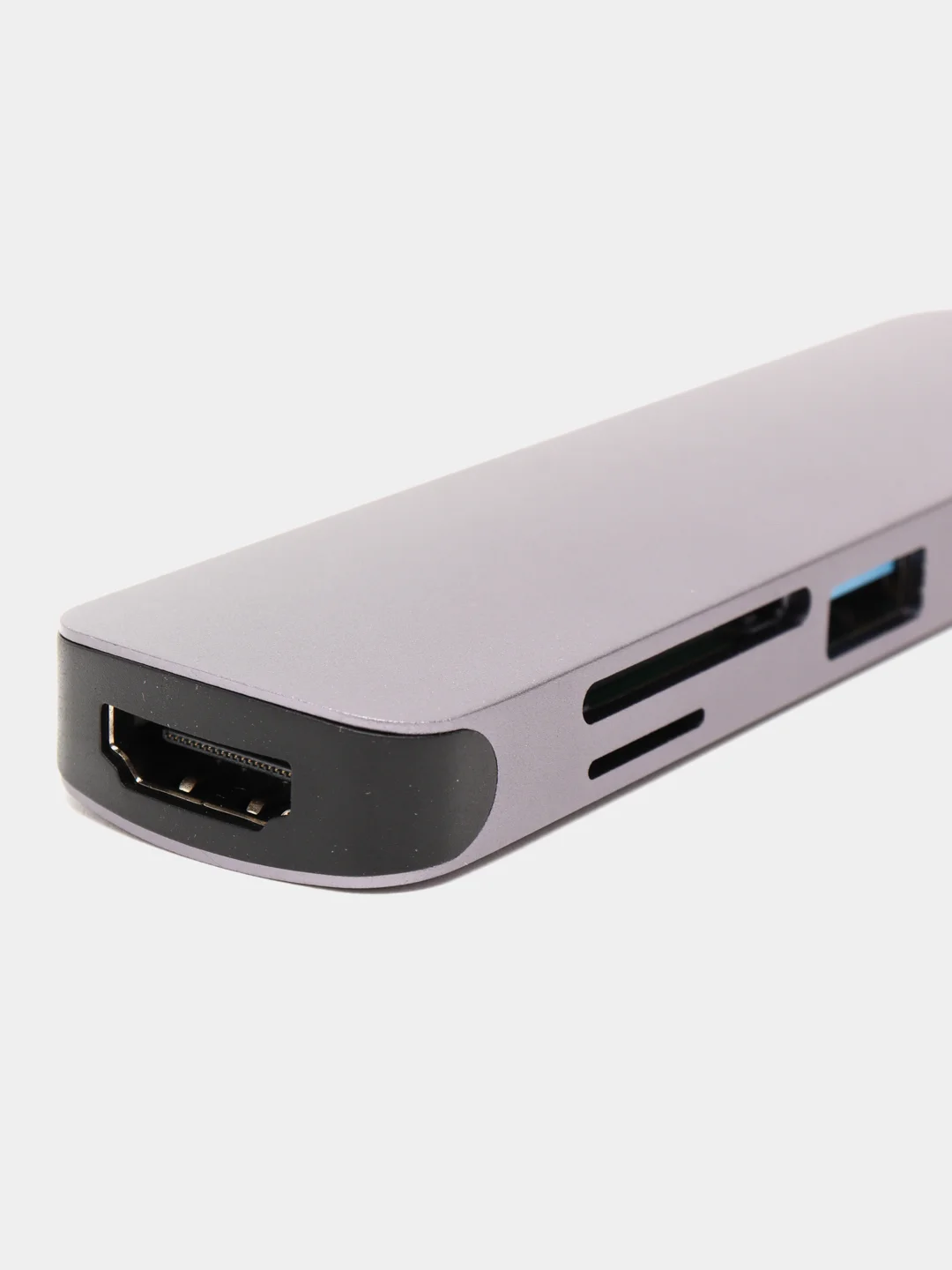 Белый переходник USB Type-C на USB, USB 3.0 Хаб 5 в 1, hdmi 4k Hub 6 в 1 для iMac и Macbook, OTG