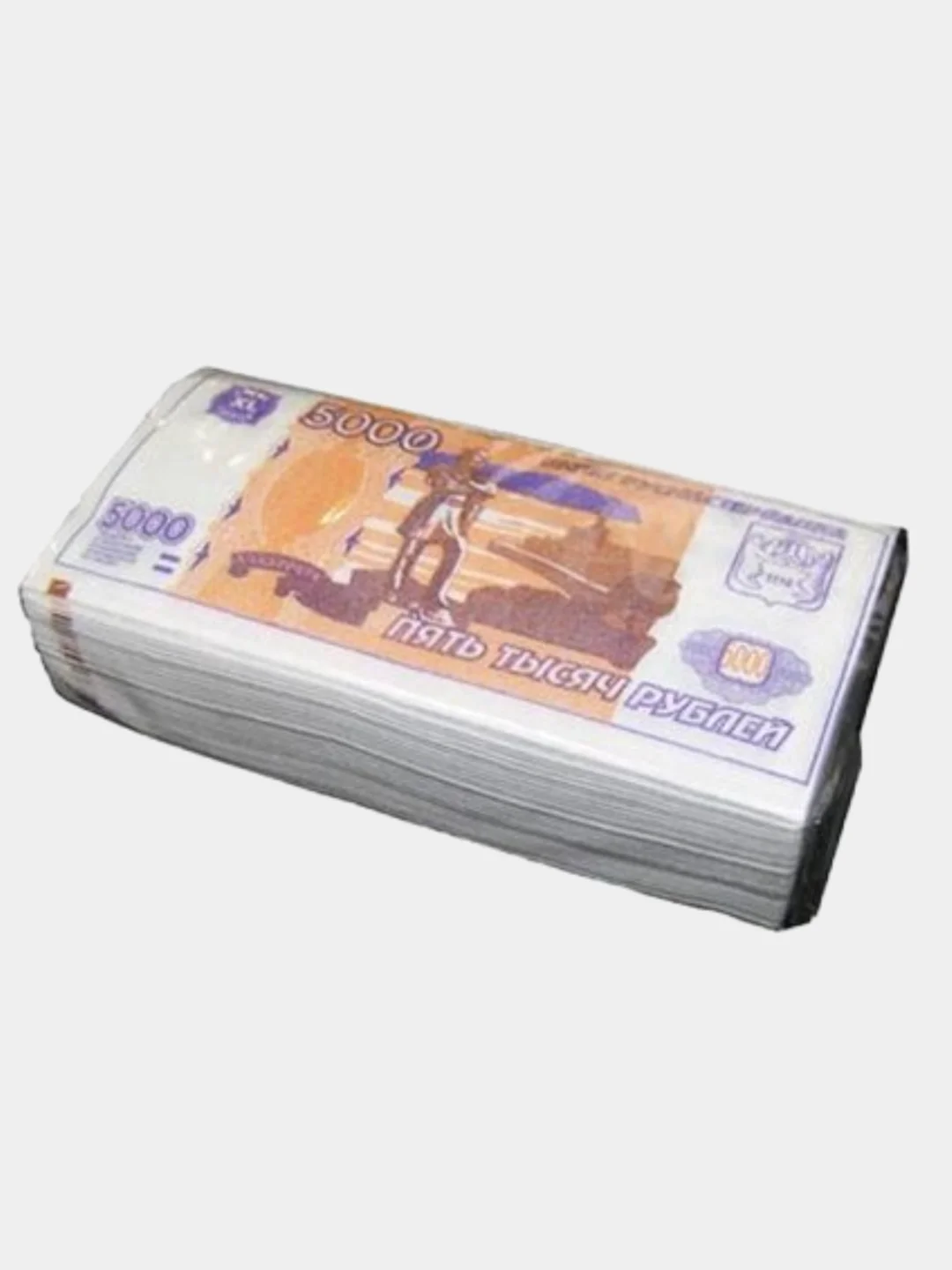 Сувенирные подарочные салфетки "5000 рублей"