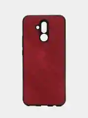 Багровый чехол с бархатной текстурой для Huawei Mate 20 Lite