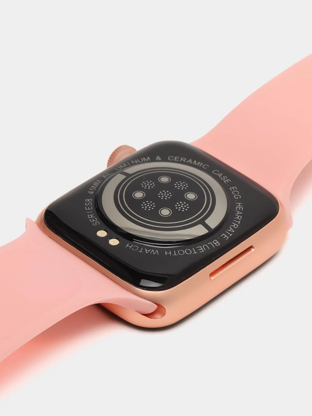 Розовый набор: смарт-часы Watch T55 Pro Max, сменные ремешки и беспроводные TWS наушники