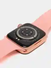 Розовый набор: смарт-часы Watch T55 Pro Max, сменные ремешки и беспроводные TWS наушники