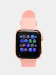Розовый набор: смарт-часы Watch T55 Pro Max, сменные ремешки и беспроводные TWS наушники