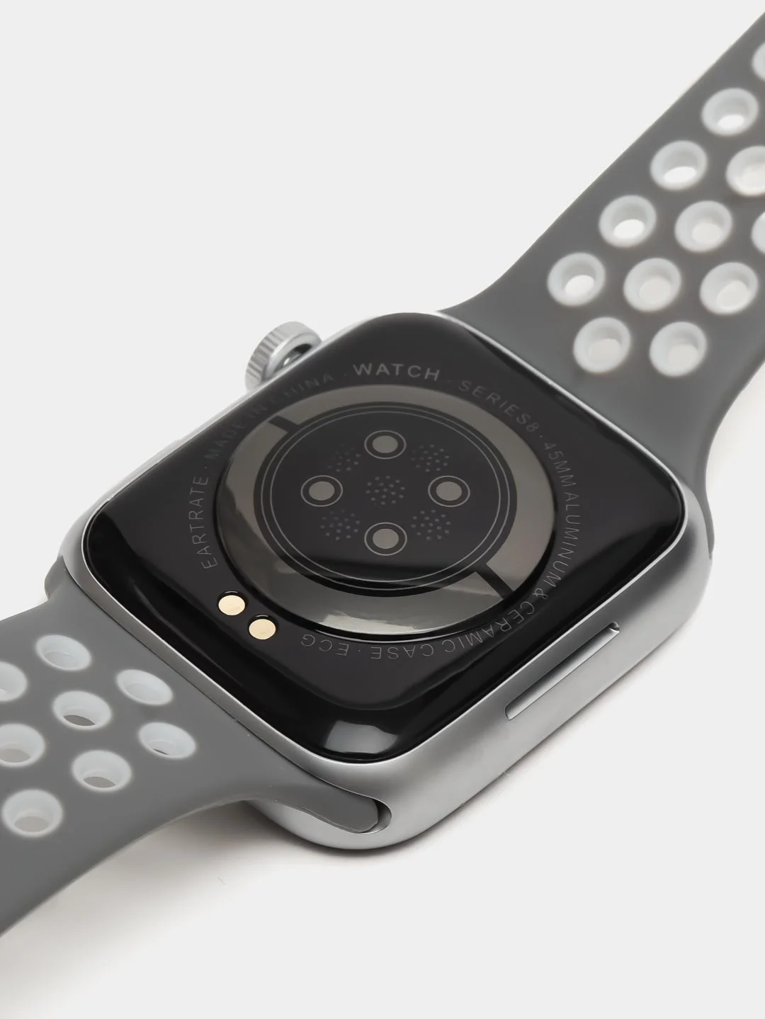 Серебряный набор: смарт-часы Watch T55 Pro Max, сменные ремешки и беспроводные TWS наушники