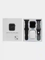 Черный набор: смарт-часы Watch T55 Pro Max, сменные ремешки и беспроводные TWS наушники