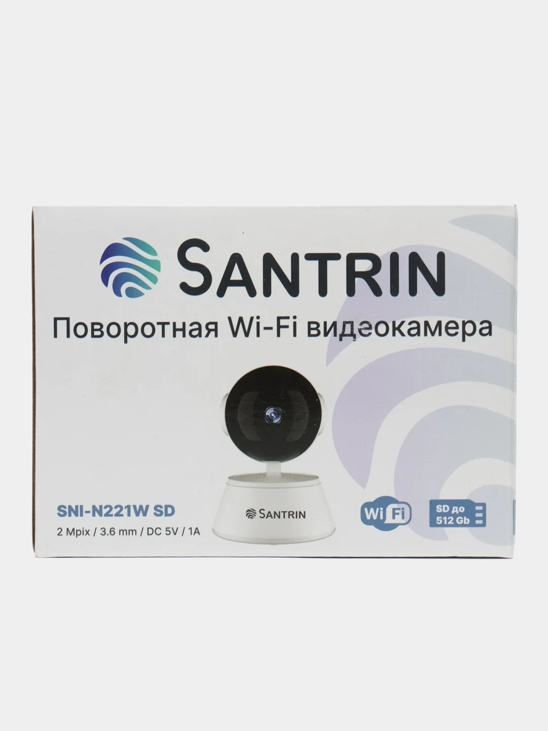 Камера видеонаблюдения, Wi-Fi, IP, видеоняня, 2 Mpix, 1080P, радионяня, PTZ, 3.6 мм