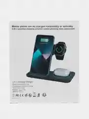 Док-станция для iPhone, с беспроводной зарядкой, подарок