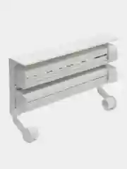 Белый держатель для бумажных полотенец 3 в 1 Triple Paper Dispenser на кухню