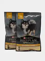 Влажный корм Pro Plan для взрослых собак, кусочки в соусе, 2 штуки по 85 грамм