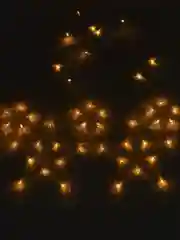 Желтый гирлянды-звезды