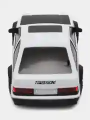 Кремовый радиоуправляемый гоночный JDM автомобиль, для дрифт-манёвров