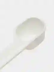 Белый мерная ложка для кофе, сыпучих и жидких продуктов, с щёткой