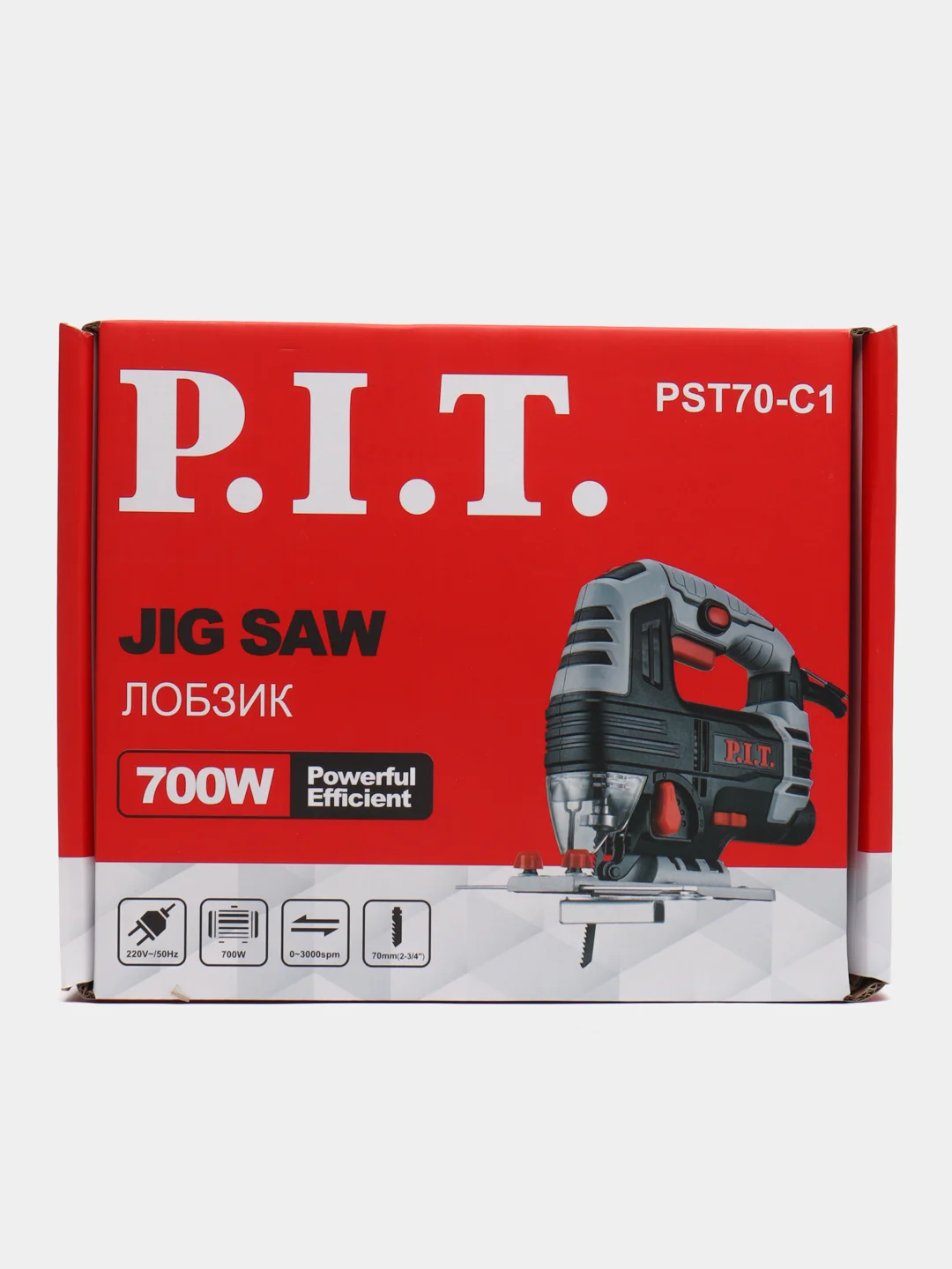 Лобзик PIT PST70-C1, 700 Вт, 500-3000 об/мин