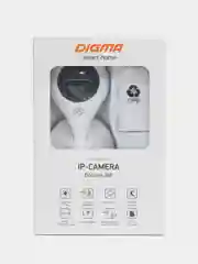 Камера видеонаблюдения IP Digma DiVision 300, 1080p, 3.6 мм, белый, dv300