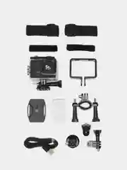 Экшн-камера Digma DiCam 80C 4K, WiFi, черный dc80c